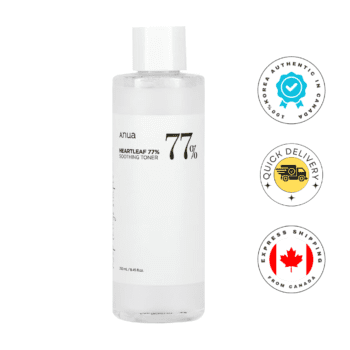 Anua Heartleaf 77% Soothing Toner, 8.45 Fl Oz (250 Ml)