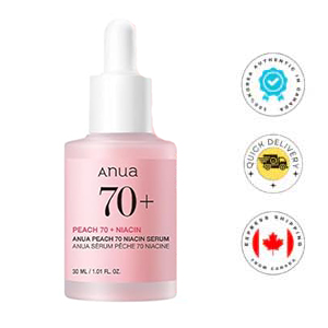 Anua Peach 70% Niacinamide Serum Face Serum 30ml
