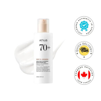 Anua Rice 70 Intensive Moisturizing Milk, Lotion For Deep Hydration 150ml