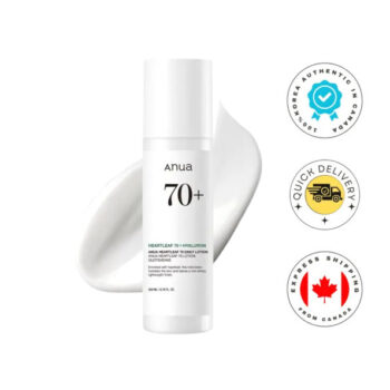 Anua Heartleaf Daily Lotion, Face Moisturizer With Hyaluronic Acid For Sensitive Skin, Lightweight, Korean Skin Care 200ml
