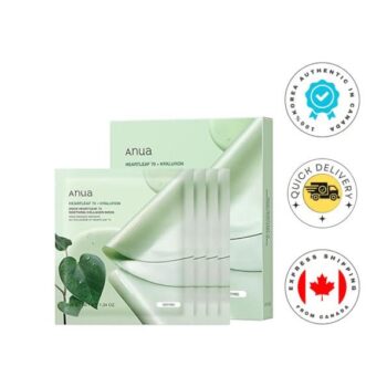 Anua Heartleaf 70 Soothing Collagen Mask (38g, 4pcs)