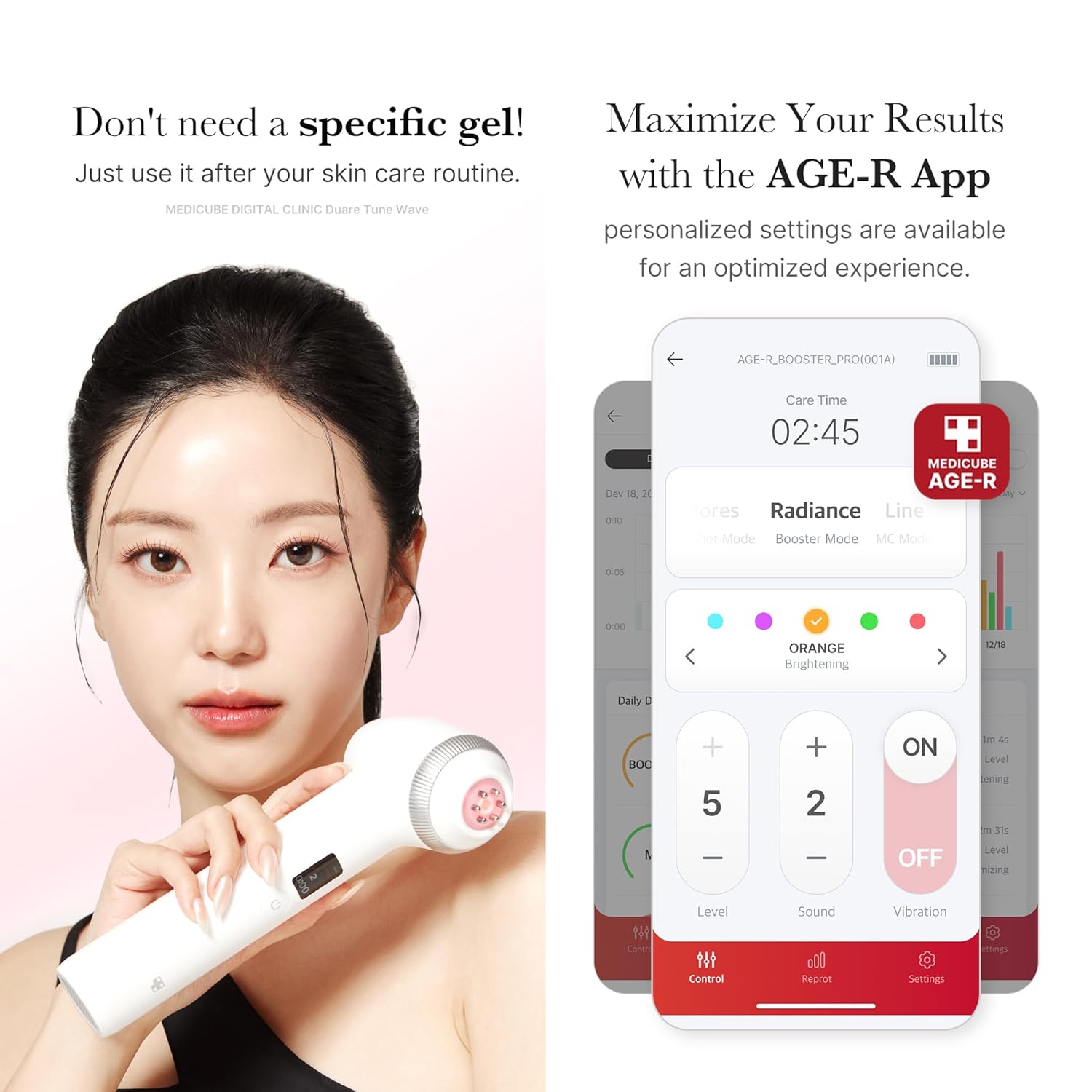 AGE-R ウルトラチューン40.68 Medicube Beauty device - AGE-R ULTRA TUNE 40.68 - Korean shop