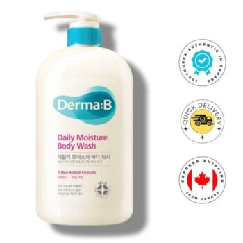 DERMA:B Daily Moisture Body Wash Fresh Peach 1000ml