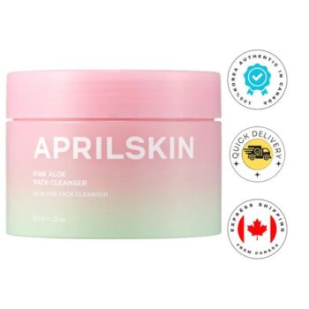 APRIL SKIN Pink Aloe Pack Cleanser  120g