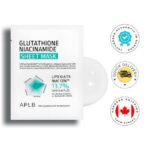 APLB Glutathione Niacinamide Sheet Mask (1EA)