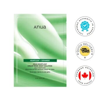 Anua Heartleaf Cream Mask Night Solution Mask 25ml