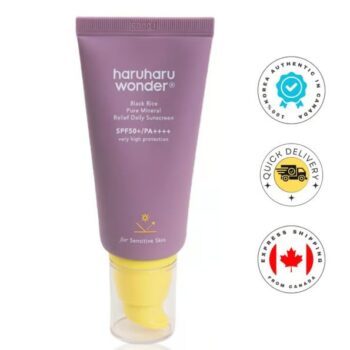 Haruharu Wonder Black Rice Pure Mineral Relief Daily Sunscreen 50ml (NPN 80132854)