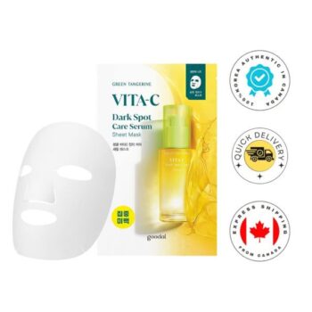 GOODAL Green Tangerine Vita-C Dark Spot Care Serum Sheet Mask 5EA