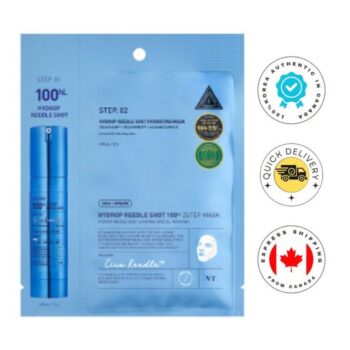 VT COSMETICS Hydrop Reedle Shot 100hL 2 Step Mask 1pc