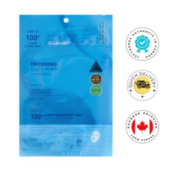 VT COSMETICS HYDROP REEDLE SHOT 100hL 2-STEP HYDROGEL MASK 1pc