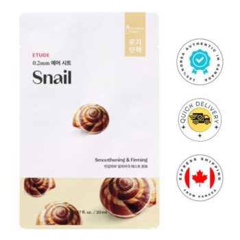 Etude (23AD) 0.2mm Therapy Air Mask Snail 20ml