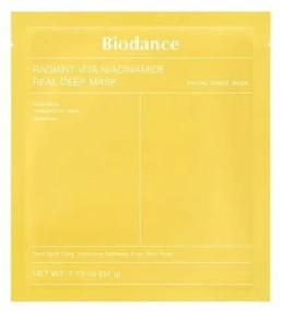 Biodance  Radiant Vita Niacinamide Real Deep Mask 1pcs