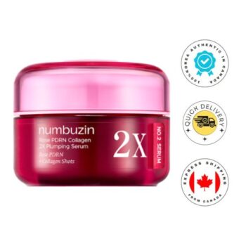 Numbuzin No.2 Rose PDRN Collagen 2X Plumping Serum 30ml