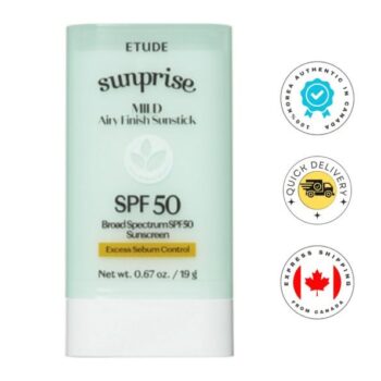 ETUDE SUNPRISE MILD AIRY FINISH SUNSTICK 19G
