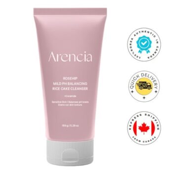 ARENCIA Rosehip Mild PH Balancing Rice Cake Cleanser 150g