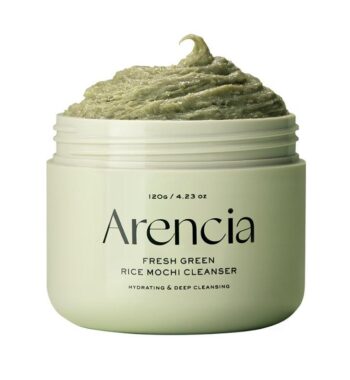 Arencia Fresh Green Rice Mochi Cleanser 120g product packaging