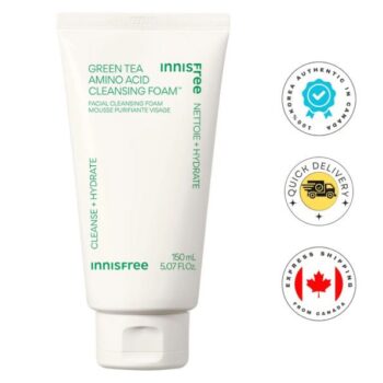 Innisfree  Green Tea Amino Hydrating Cleansing Foam 150g