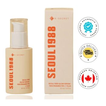 KSECRET SEOUL 1988 GLOW SERUM : NIACINAMIDE 15% + YUJA
