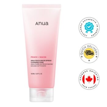 Anua Peach Niacin Spread Cleansing Foam 150ml