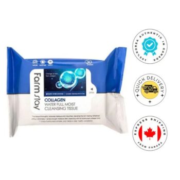 Farm Stay Collagen Water Full Moist Cleansing Tissue 30Pcs